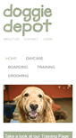 Mobile Screenshot of doggiedepot.com